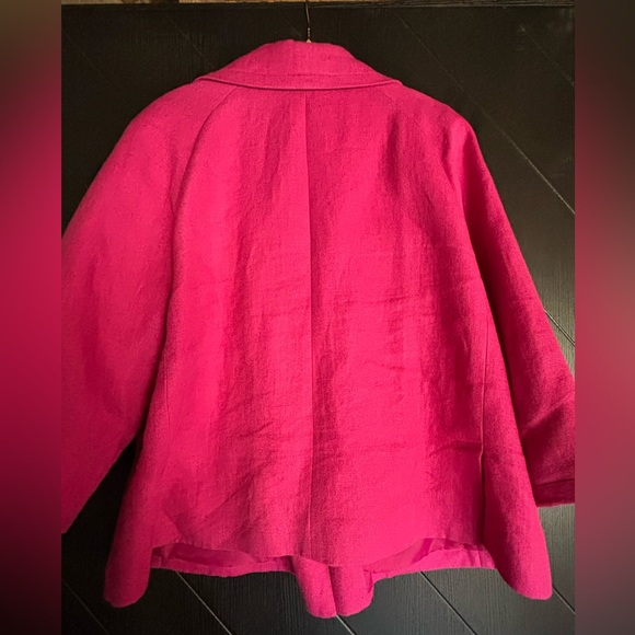 Talbots Fuchsia Cape Jacket - Picture 4 of 9